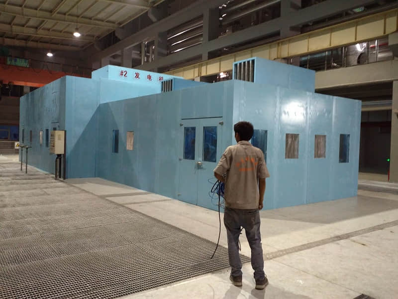 汽輪機隔聲罩(2) 汽輪機隔聲罩(2)