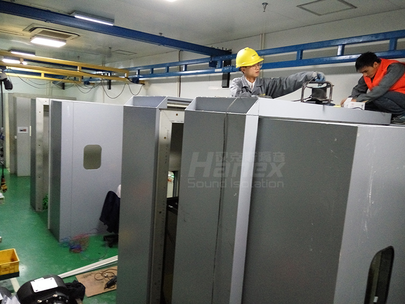 上海漢鐘精機股份有限公司空氣壓縮機測試靜音房 (2) 上海漢鐘精機股份有限公司空氣壓縮機測試靜音房 (2)